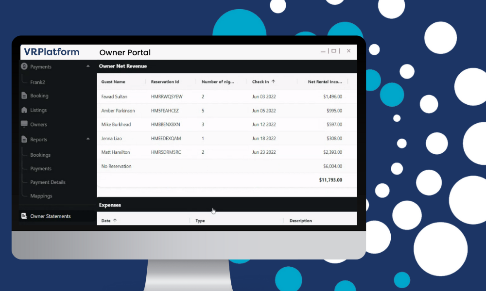 Owner portal Ximplifi