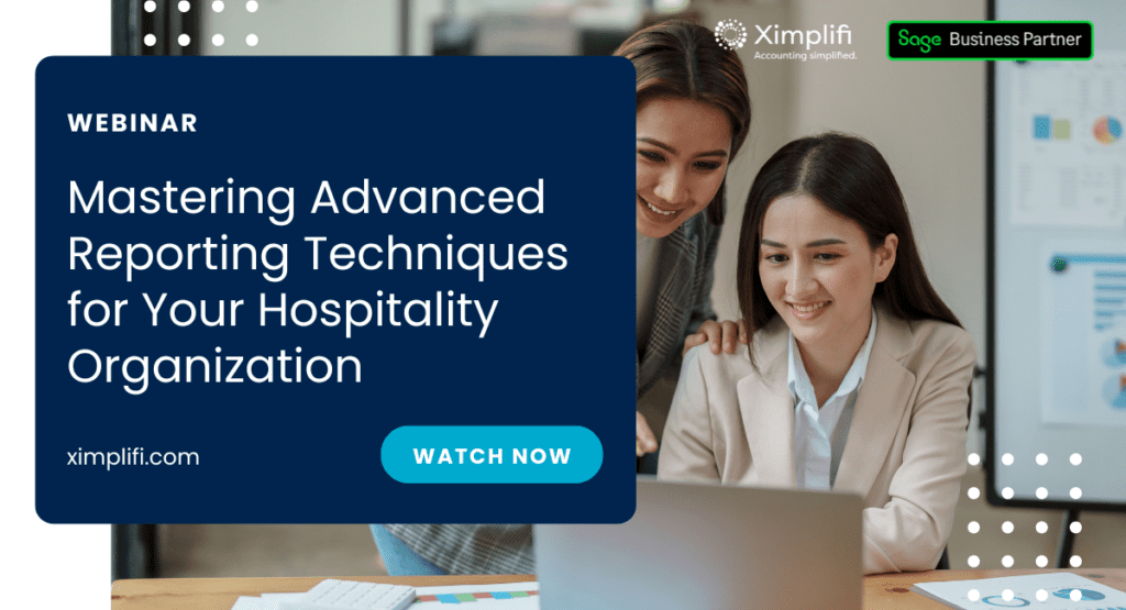 Mastering Advanced Reporting for Hospitality Webinar